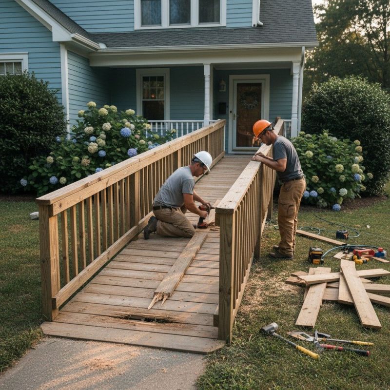 Contact About Wood Ramp Service