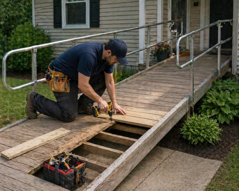Church Ramp Installation in Wilmington, NC