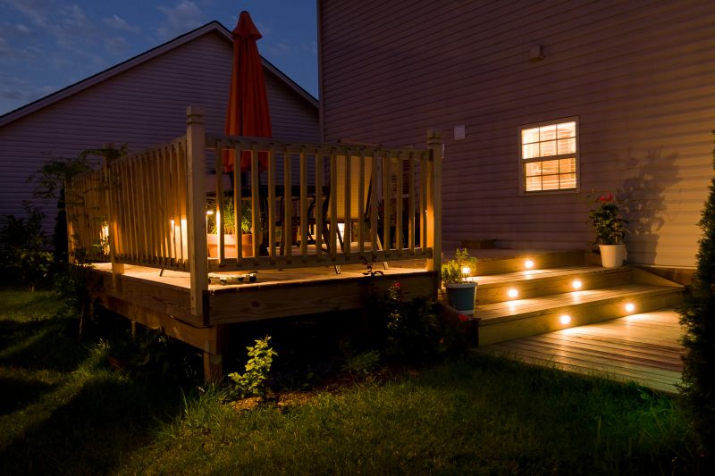 Deck with Lighting